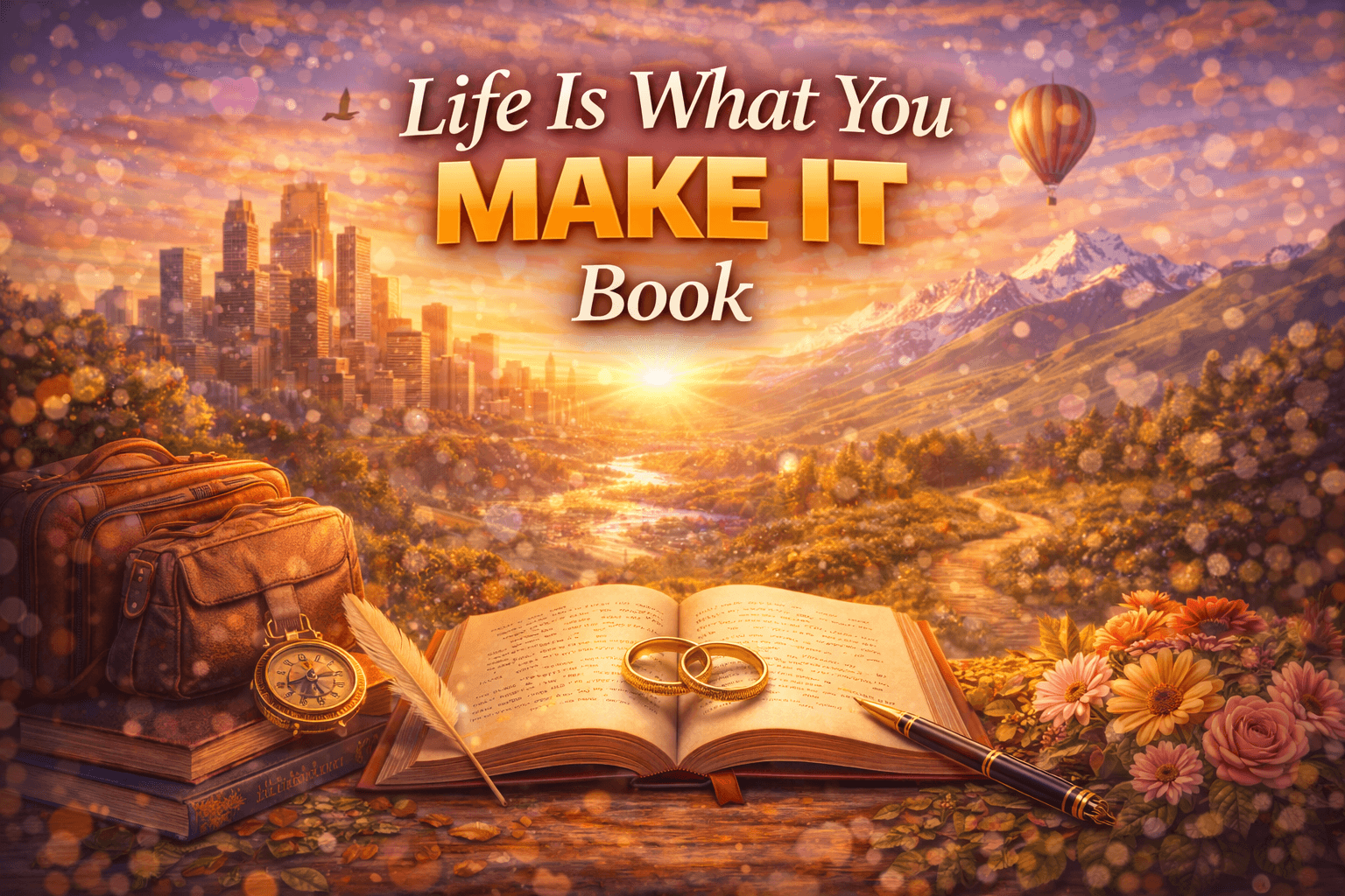 Life Is What You Make It Book: A Journey Through Self-Discovery