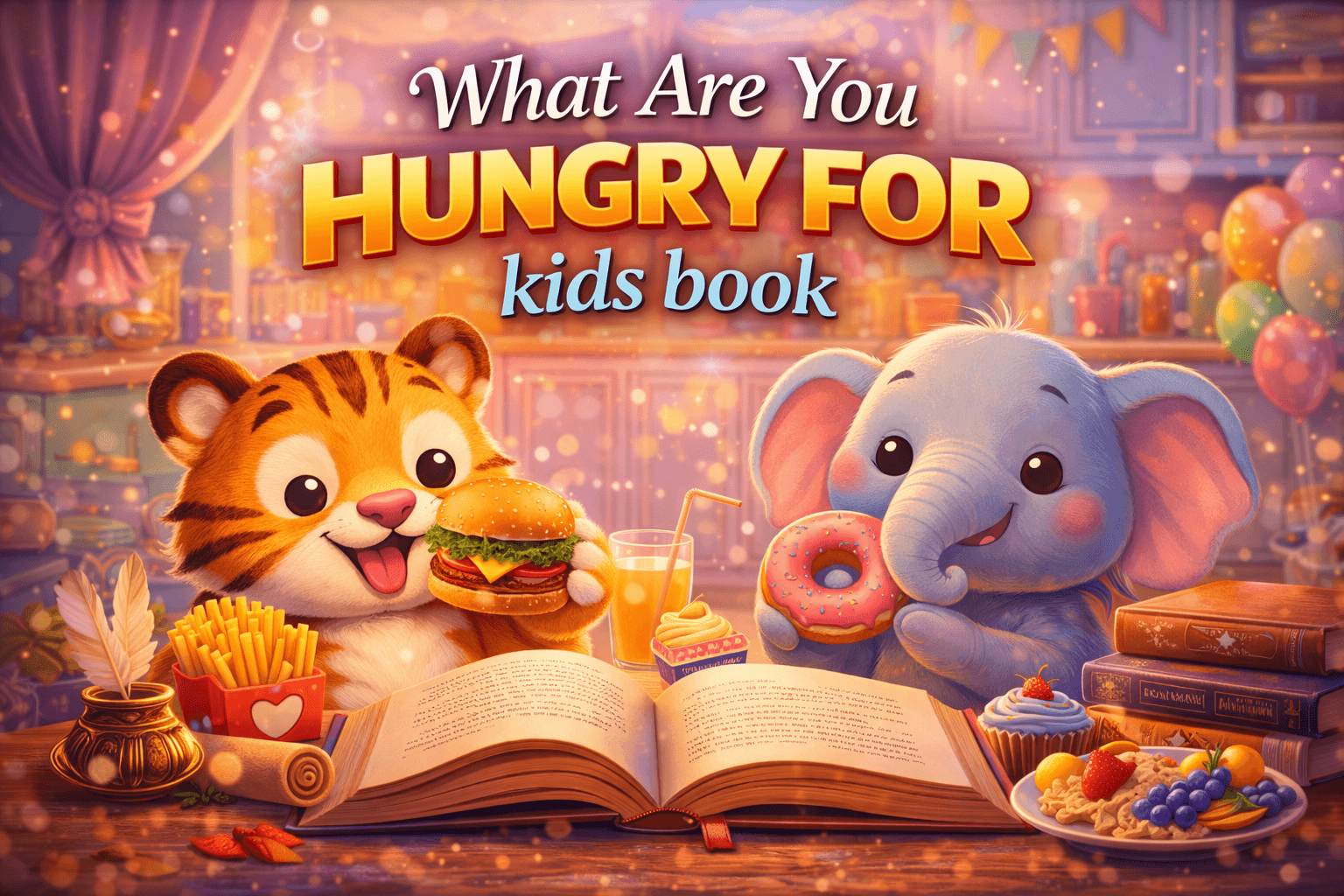 What Is "What Are You Hungry For?" Kids Book?